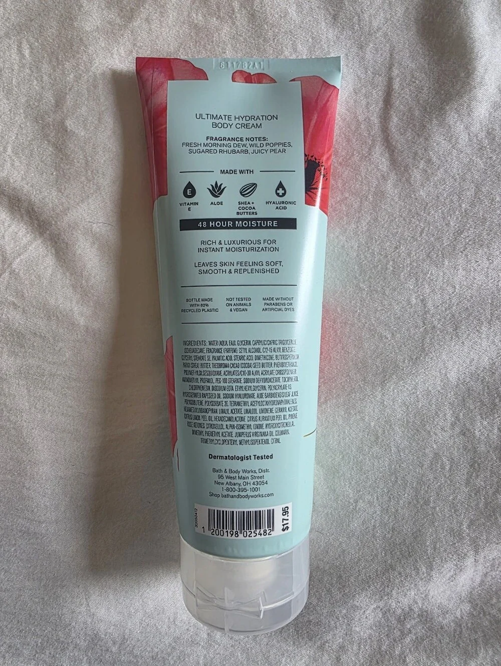 NEW Bath & Body Works Poppy Ultimate Hydration Body Cream